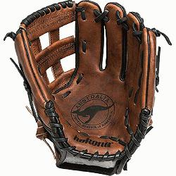 Fastpitch Buckaroo Softball Glove 11.75 inch (Right Hand Throw) : Nokona Black Buc